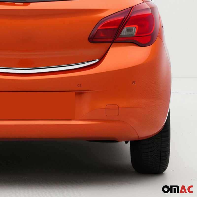 Garniture de Hayon Coffre pour Opel Corsa E 2014-2019 acier inox