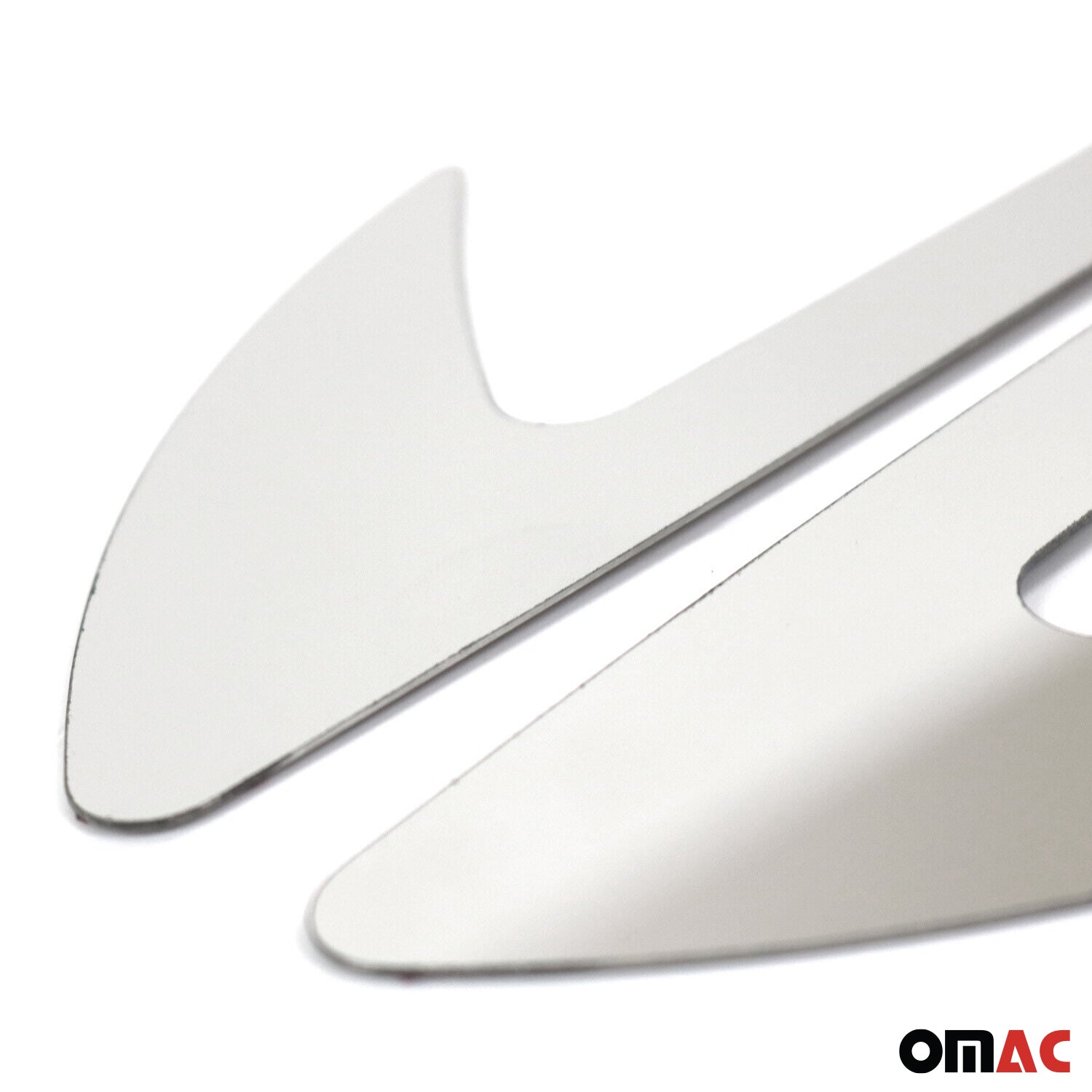 Bandes décoratives latérales chromées pour BMW 3 E90 F30 2005-2019 inox 2Pcs