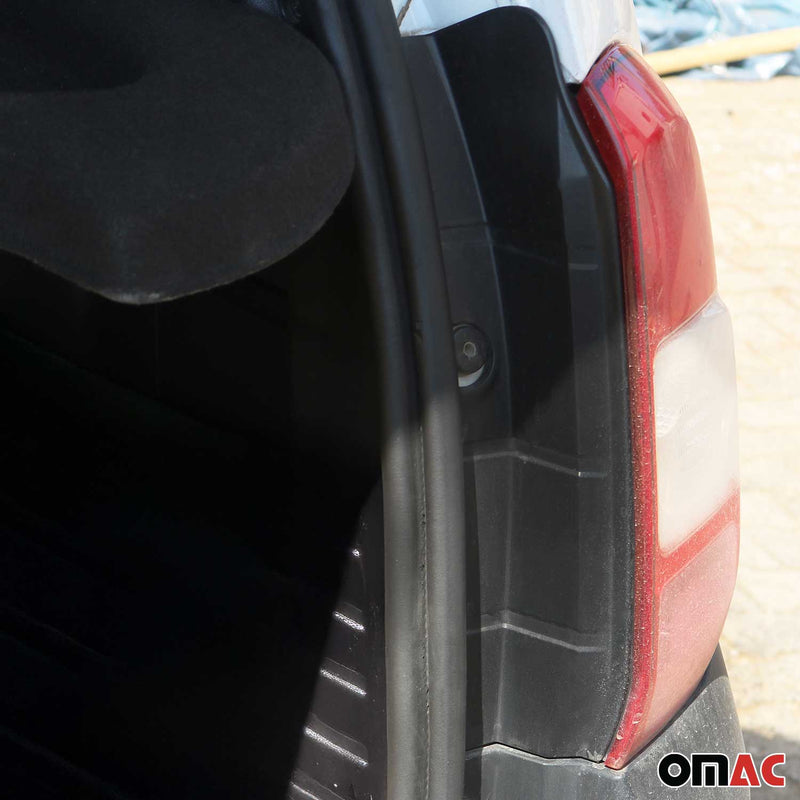 Protection Seuil De Pare-Chocs Arriére pour Dacia Duster 1 2010-2017 Noir ABS