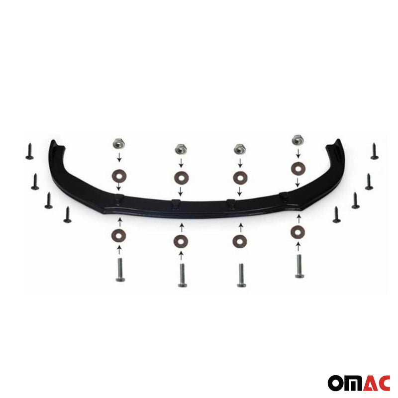 Lame De Pare-Chocs Avant Pour Mercedes Vito W447 2014-2025 En ABS Noir Aucun avis