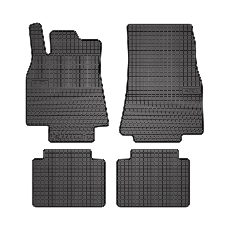 Tapis de Sol pour Mercedes Classe B W245 2005-2011 Caoutchouc Noir