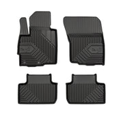 Tapis de Sol de Voiture pour Peugeot 4008 2012-2017 TPE Antidérapant Noir 4Pcs