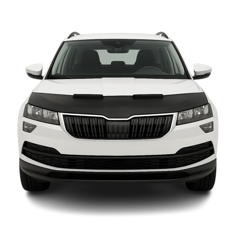 Protège Capot pour Skoda Karoq 2017-2025 Masque de voiture vinyle Noir
