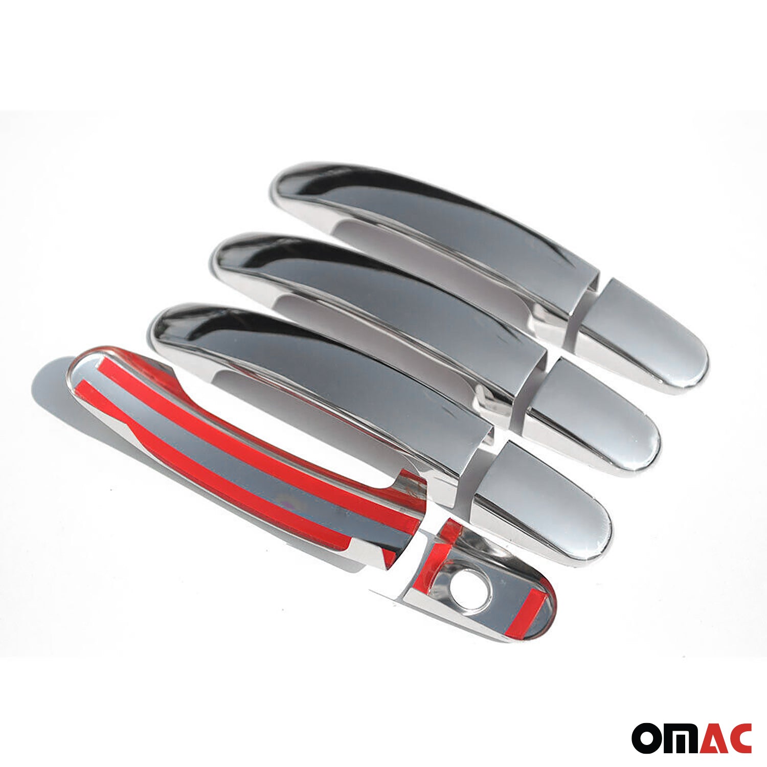 Couverture de poignée pour Ford Focus mk2 mk3 C-Max en Acier Inox 8Pcs