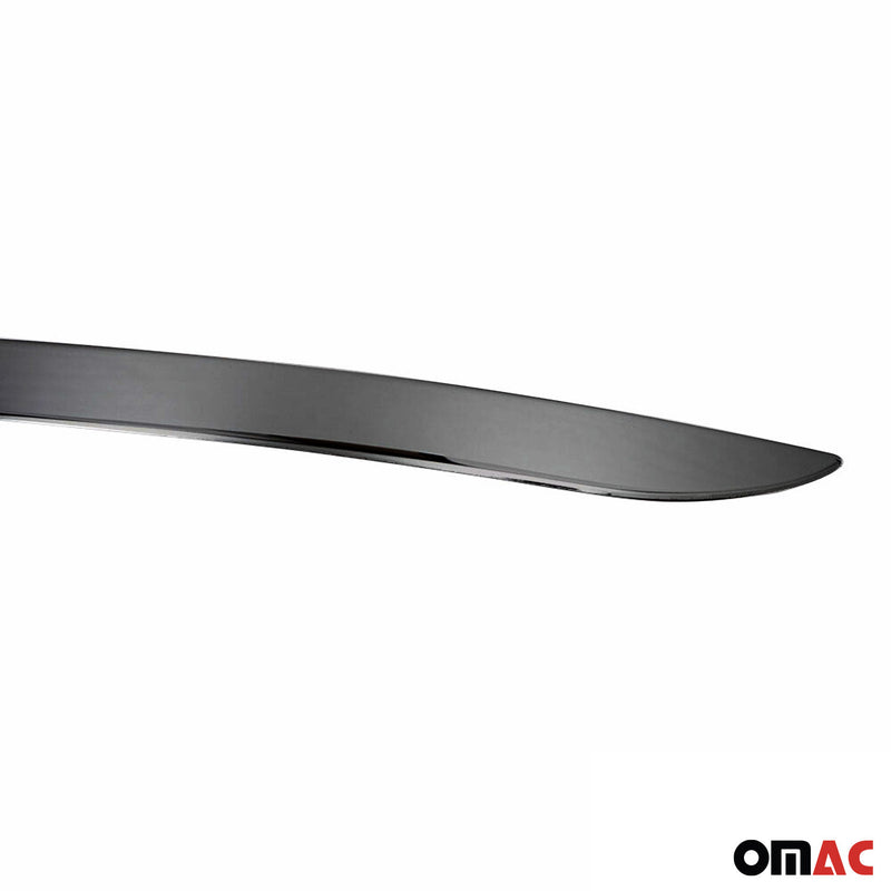 Garniture de Hayon Coffre pour Fiat Tipo 2016-2025 Break en acier inox foncé