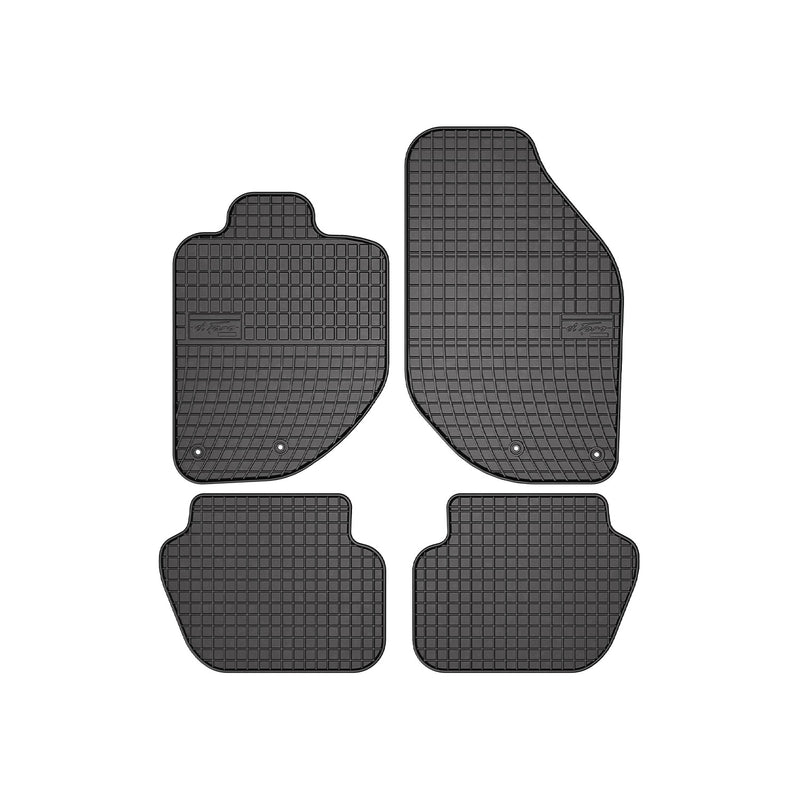 Tapis de Sol pour Volvo V70 1996-2000 Caoutchouc Noir