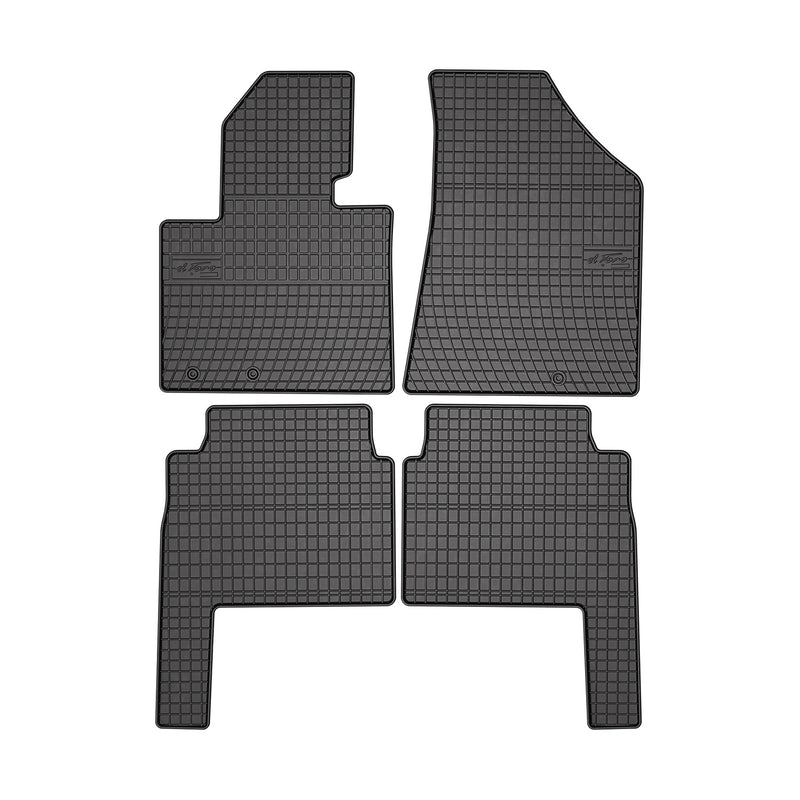 Tapis de Sol pour Kia Sorento 2009-2012 Caoutchouc Noir