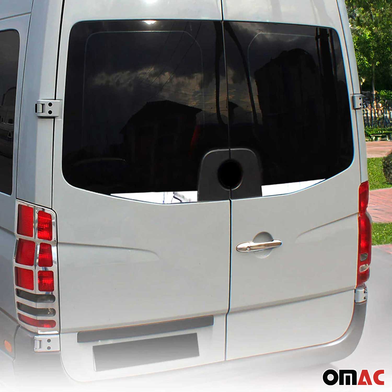 Garniture de Fenêtre de Hayon pour Mercedes Sprinter W906 2006-2018 Acier 2x