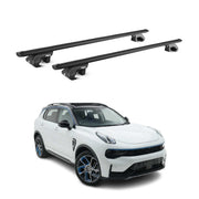 Barres de toit transversales pour Linky & Co 01 2021-2026 Facelift Alu Noir ABE