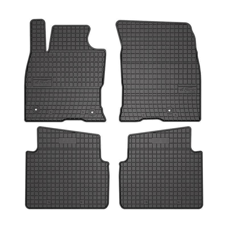 Tapis de Sol pour Ford Kuga 2019-2022 Caoutchouc Noir