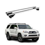 Barres de toit Transversales pour Toyota 4Runner V 2009-2024 Aluminium Gris 2Pcs