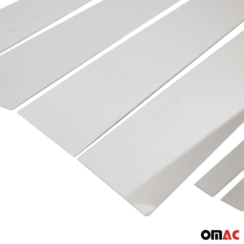 Couverture Garniture de pilier B pour Opel Corsa F 2019-2023 en acier inox 6Pcs