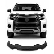 Déflecteur De Capot pour Toyota Hilux Pk 2020-2026 Chauve-souris Noir en ABS