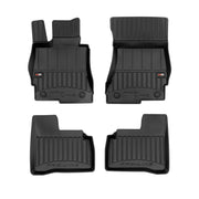 OMAC Tapis de sol caoutchouc pour Mercedes Classe S Court 2005-2013 Noir Premium