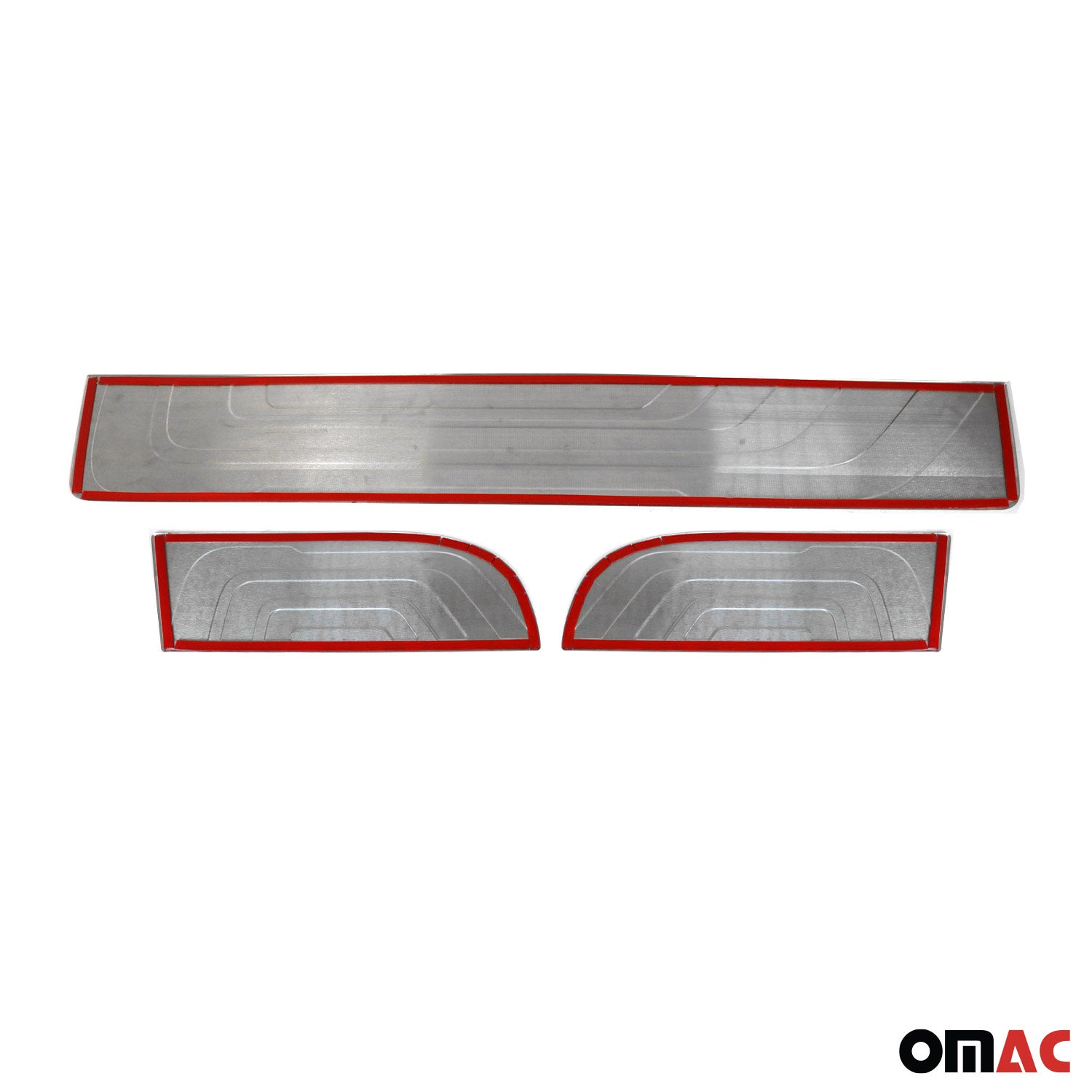 Couverture de Seuil de porte pour Mercedes Sprinter W907 2018-2026 acier inox 3x