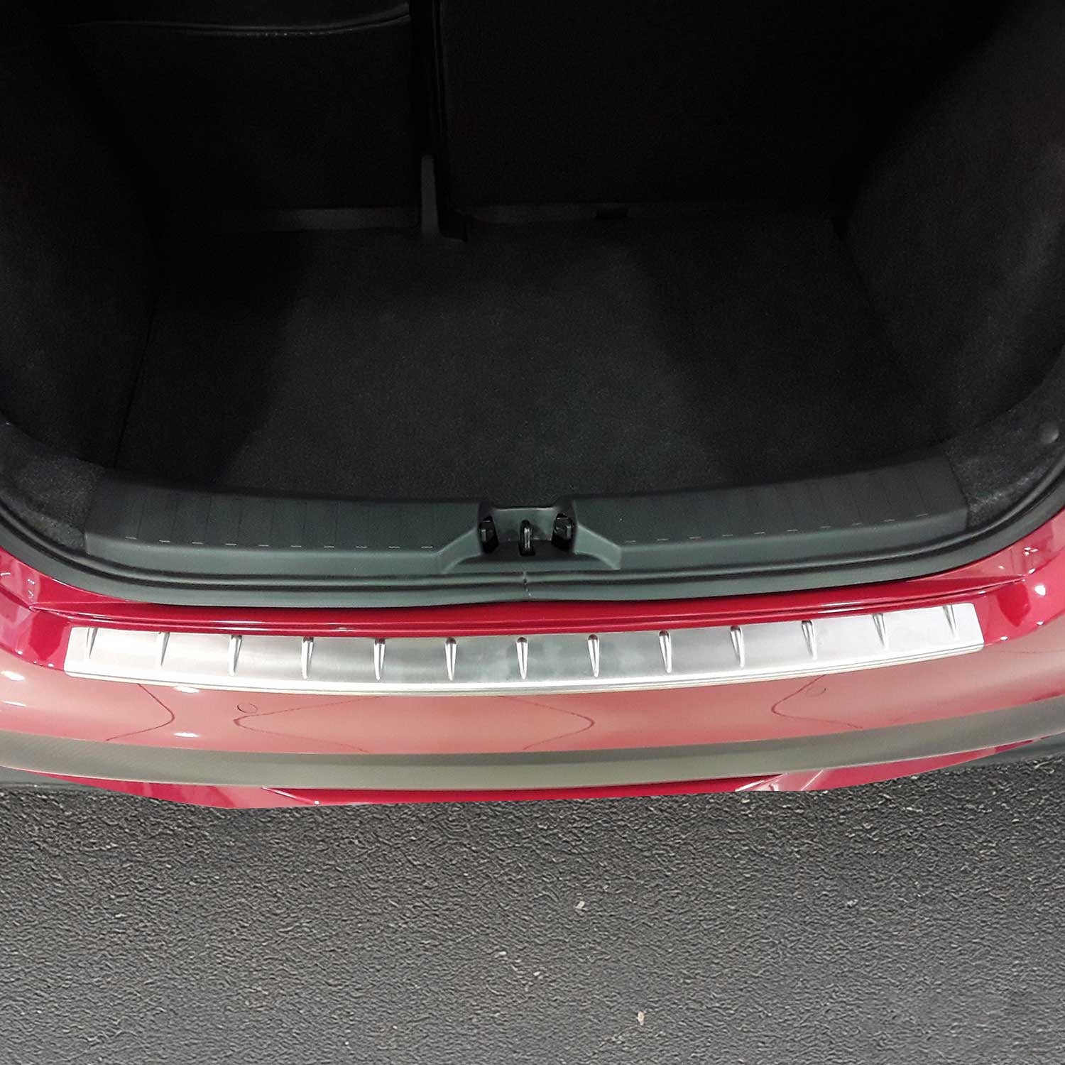 Protection de Pare-Chocs pour Nissan Micra V 2017-2023 Inox finition brossée