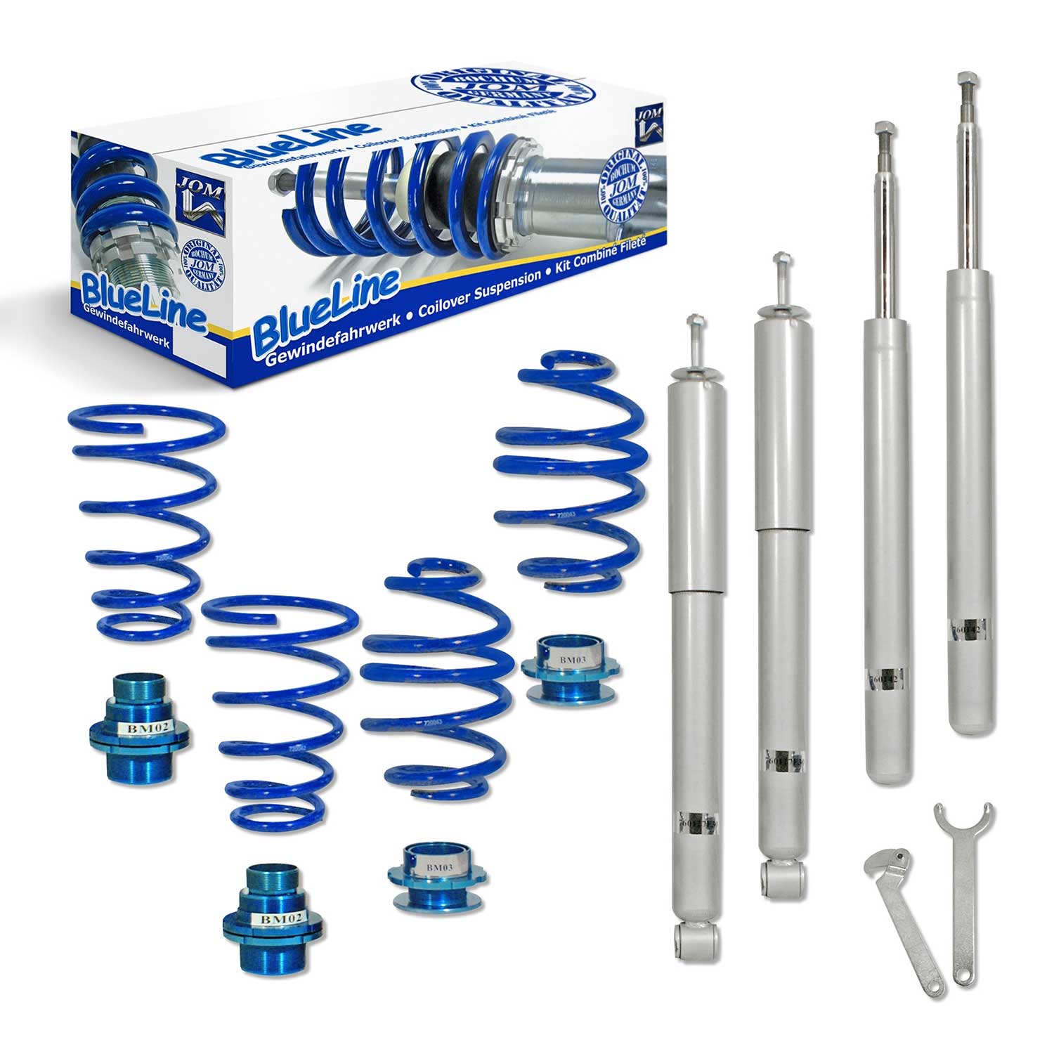 Tuning Kit Suspension + Amortisseurs combiné JOM pour BMW Series 3 E30 1982-1991