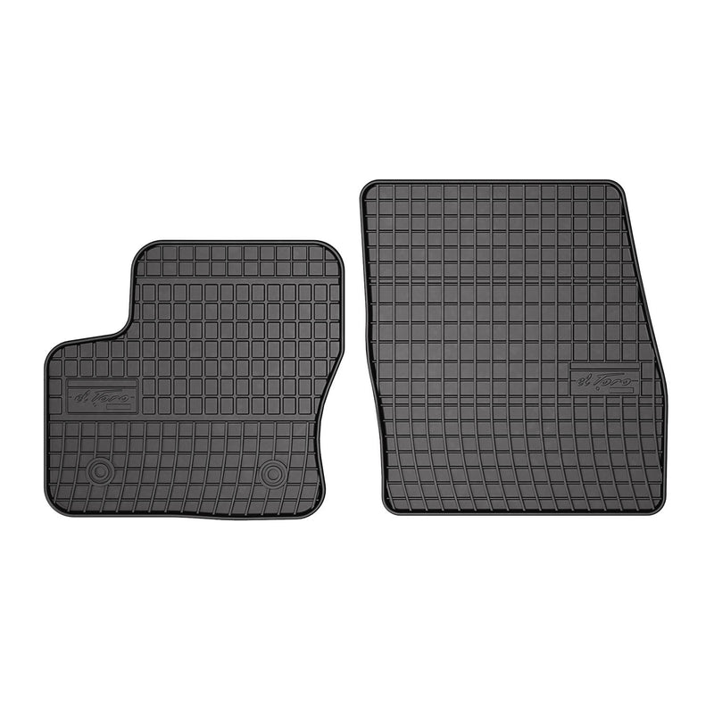 Tapis de Sol pour Ford Transit Connect 2013-2022 Caoutchouc Noir