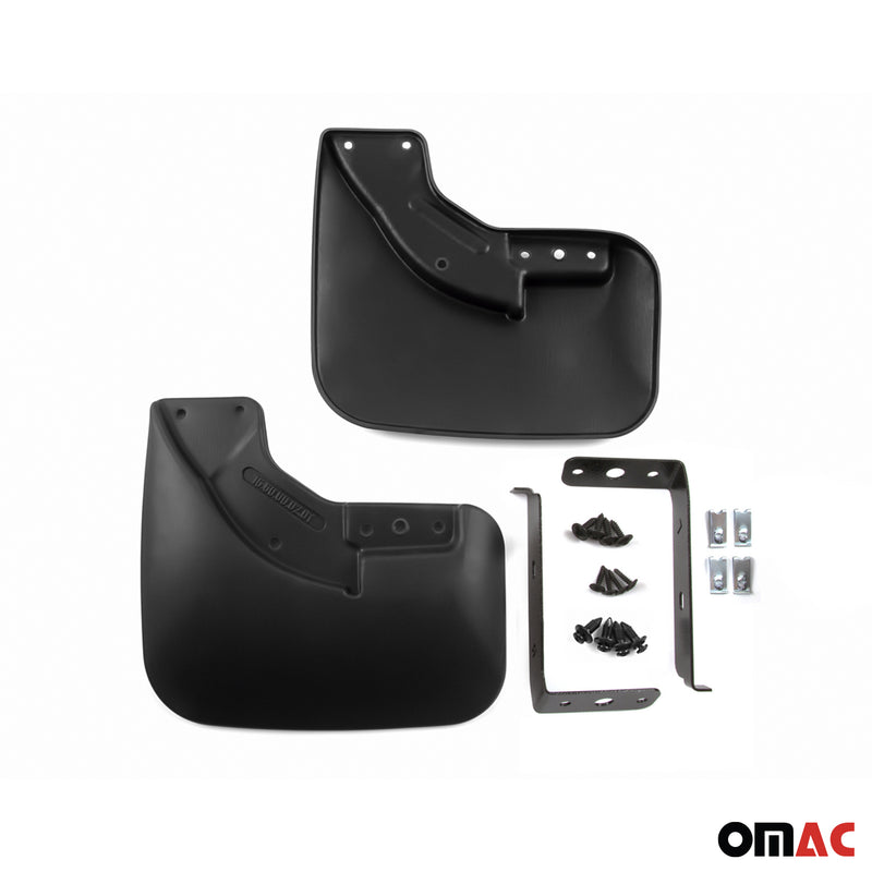 Bavettes Garde Boue pour Ford Transit E-Transit 2014-2025 Avant &Arrière Noir 4x