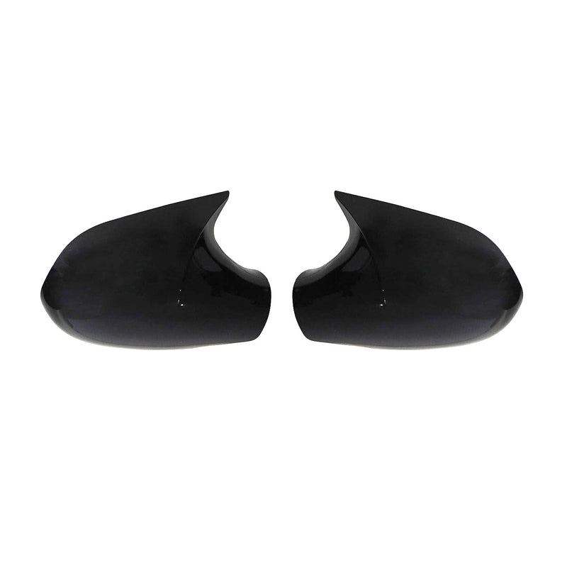 Coques de Rétroviseurs pour Citroen C2 2003-2009 Abs Piano Noir 2x