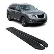 Marchepieds Latéraux pour Nissan Pathfinder 2013-2021 Aluminium Noir 2Pcs