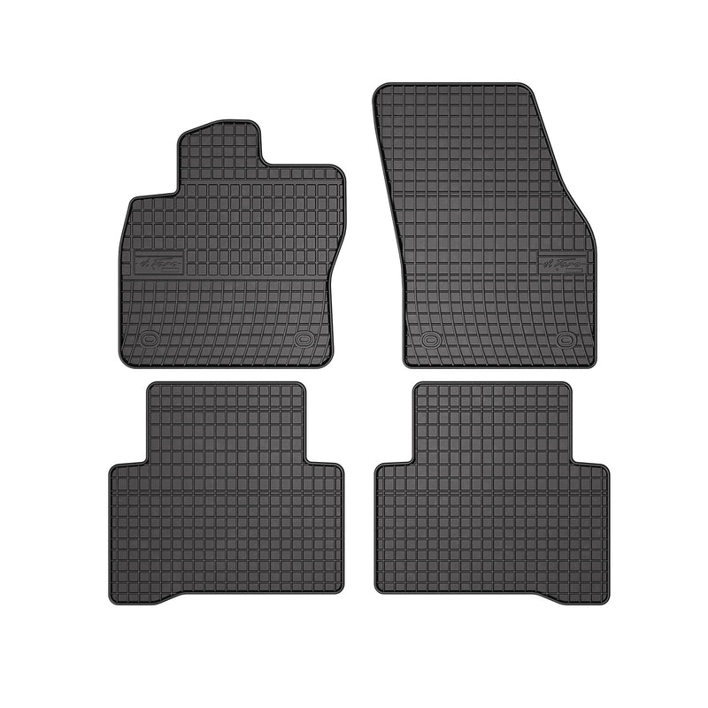 Tapis de Sol pour VW Touran 2015-2022 Caoutchouc Noir