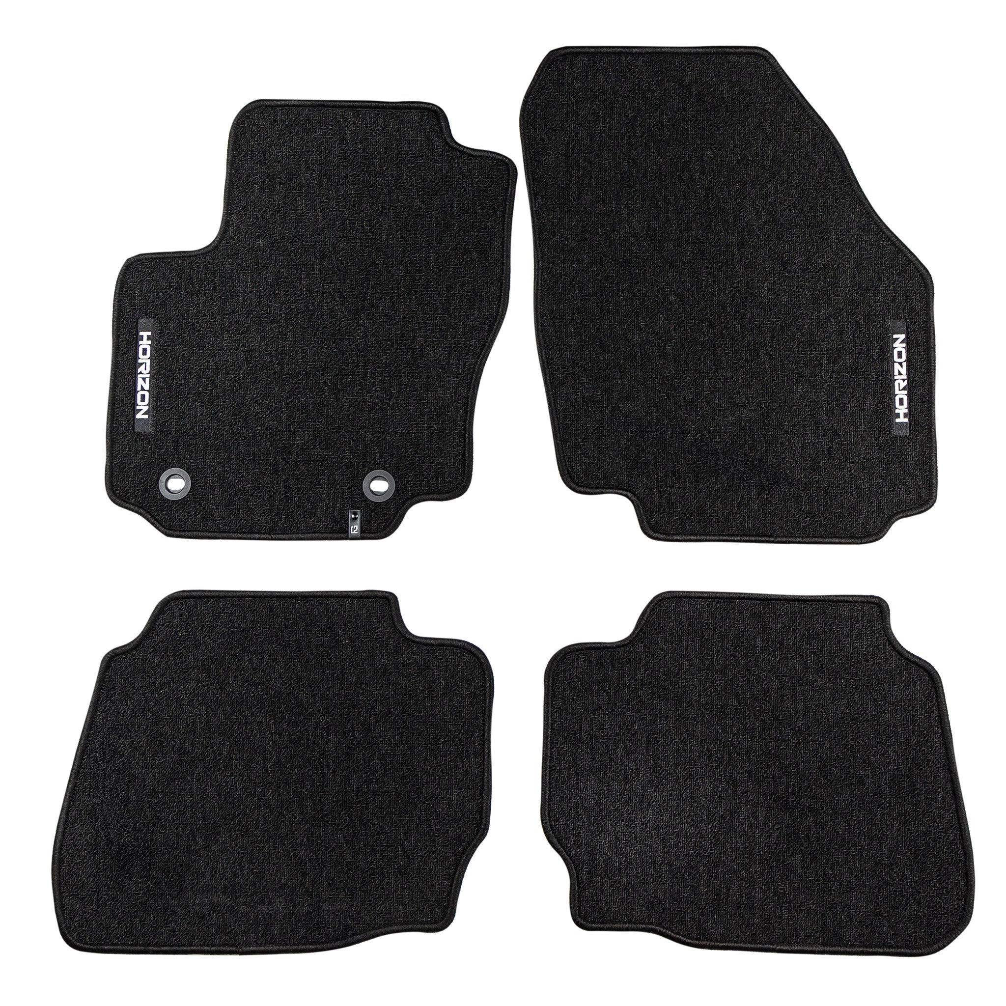 Tapis de Sol de Voiture pour Ford Mondeo IV 2007-2014 Velours Imperméable 4Pcs