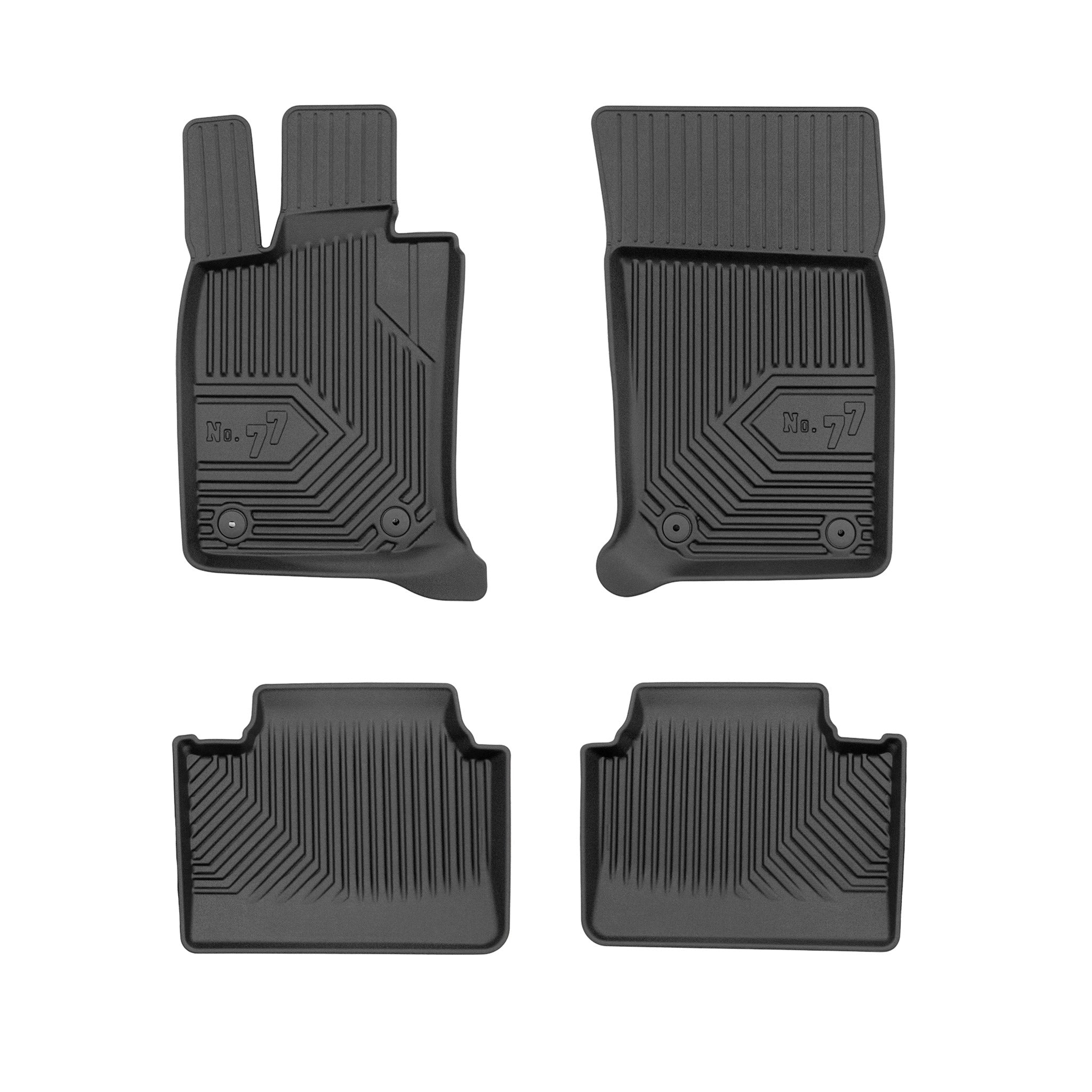 Tapis de sol pour Porsche Panamera II 2016-2024 sauf Executive-Version TPE 4Pcs