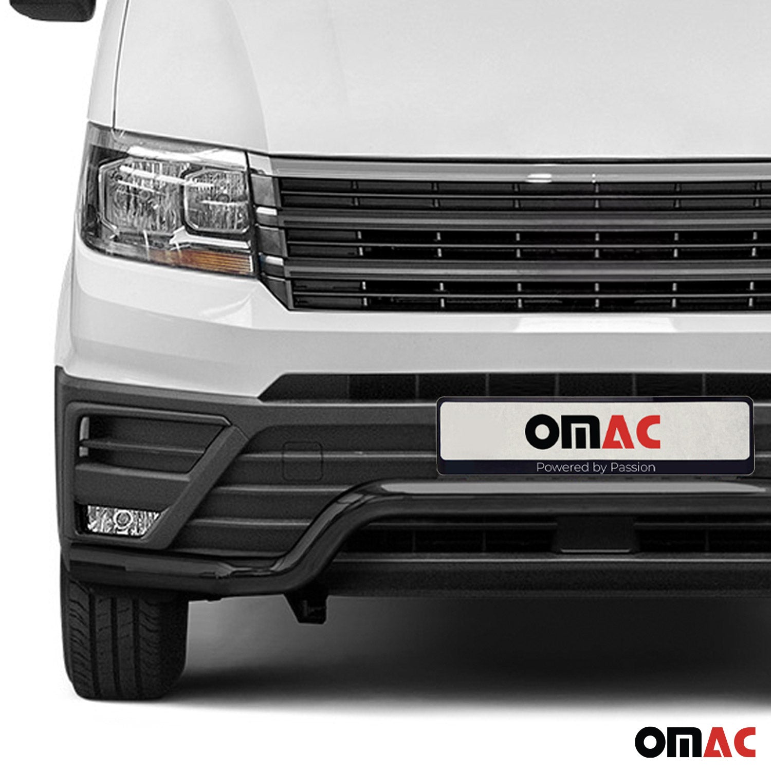 Pare-Buffle Avant Pour VW Crafter 2017-2026 Acier Noir