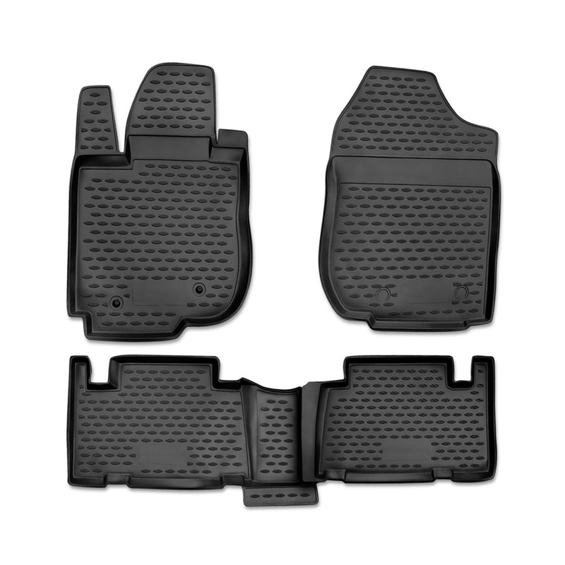 Tapis de Sol pour Toyota RAV4 2006-2013 Caoutchouc TPE Noir