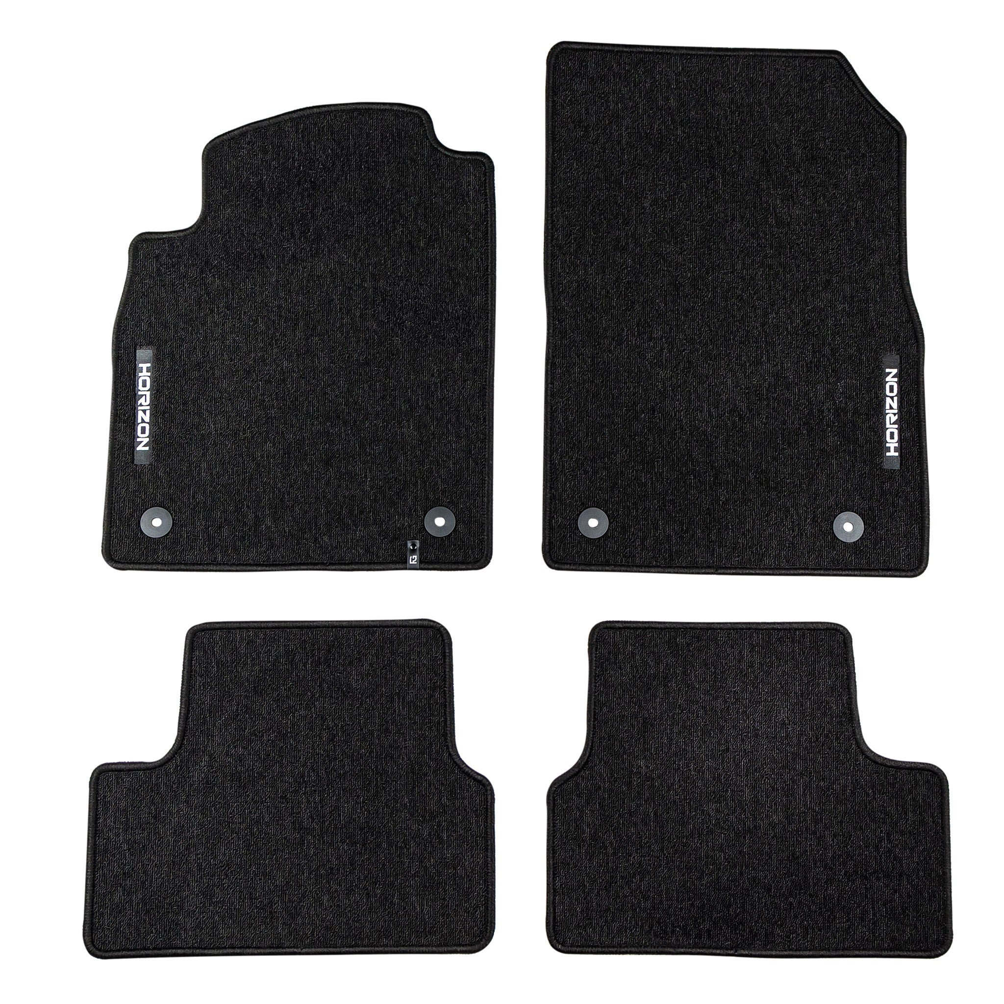Tapis de Sol de Voiture pour Opel Cascada 2013-2019 Velours Imperméable 4Pcs