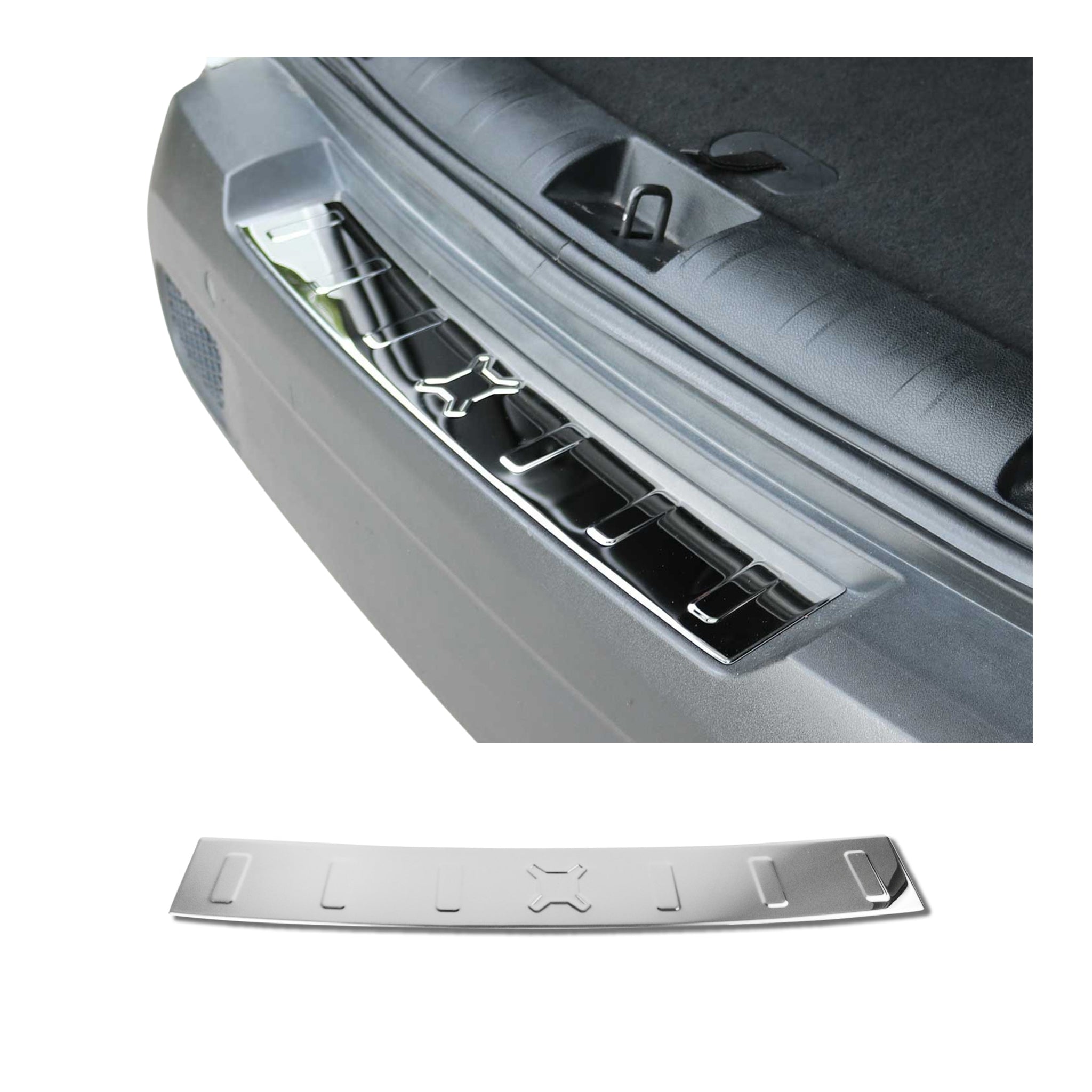 Protection de Pare-Chocs pour Jeep Renegade 2015-2025 Inox finition polie