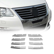 Moulure de Grille de Calandre pour VW Passat B6 2005-2010 Chromé 8Pcs