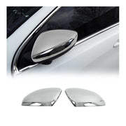 Coques de Rétroviseurs pour Citroen C4 Cactus 2014-2020 en Acier Chromé Argent