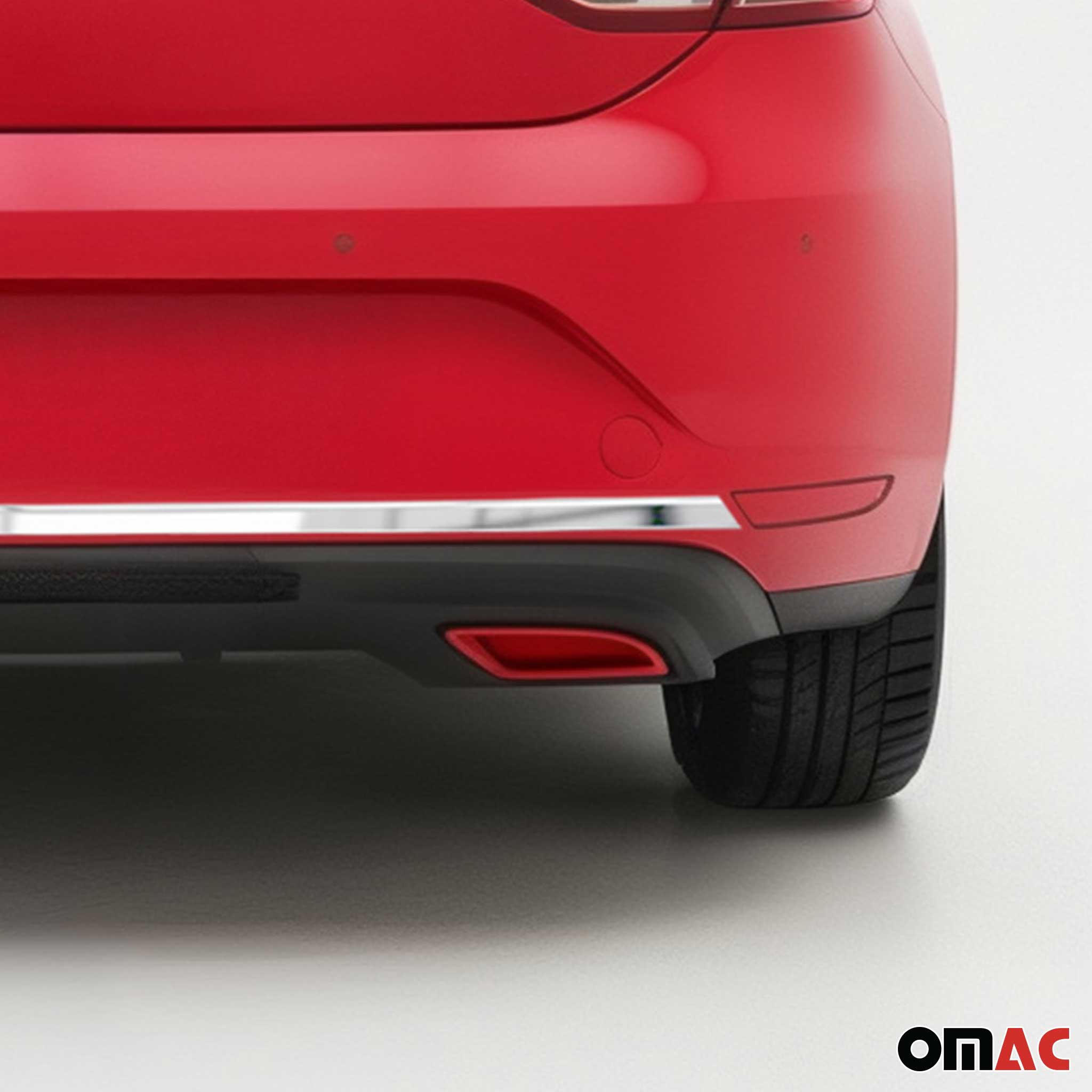 Moulure de Pare-chcos Arrière pour Seat Leon 2012-2019 acier inox