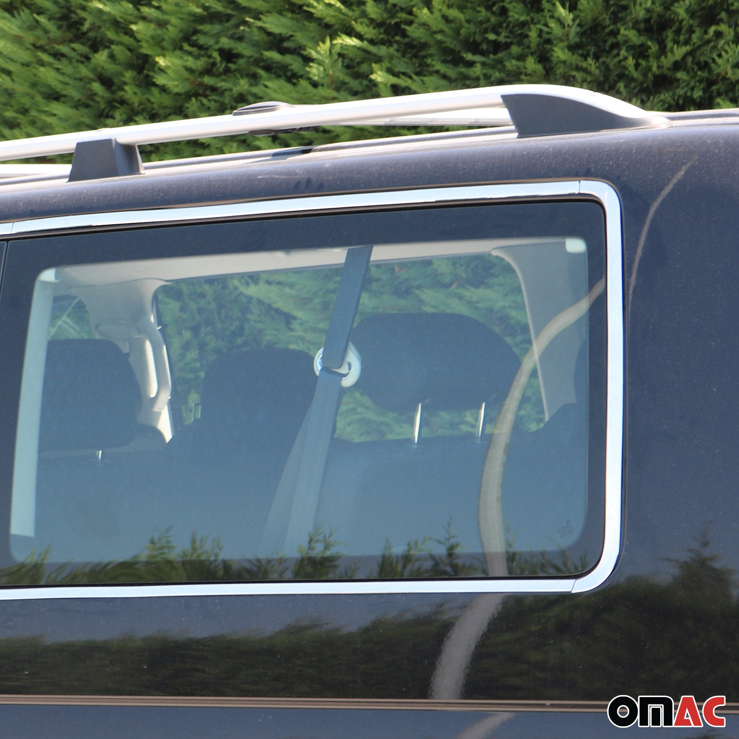 Baguettes pour contour Latéraux pour VW T6 T6.1 2015-2024 long acier inox chrome