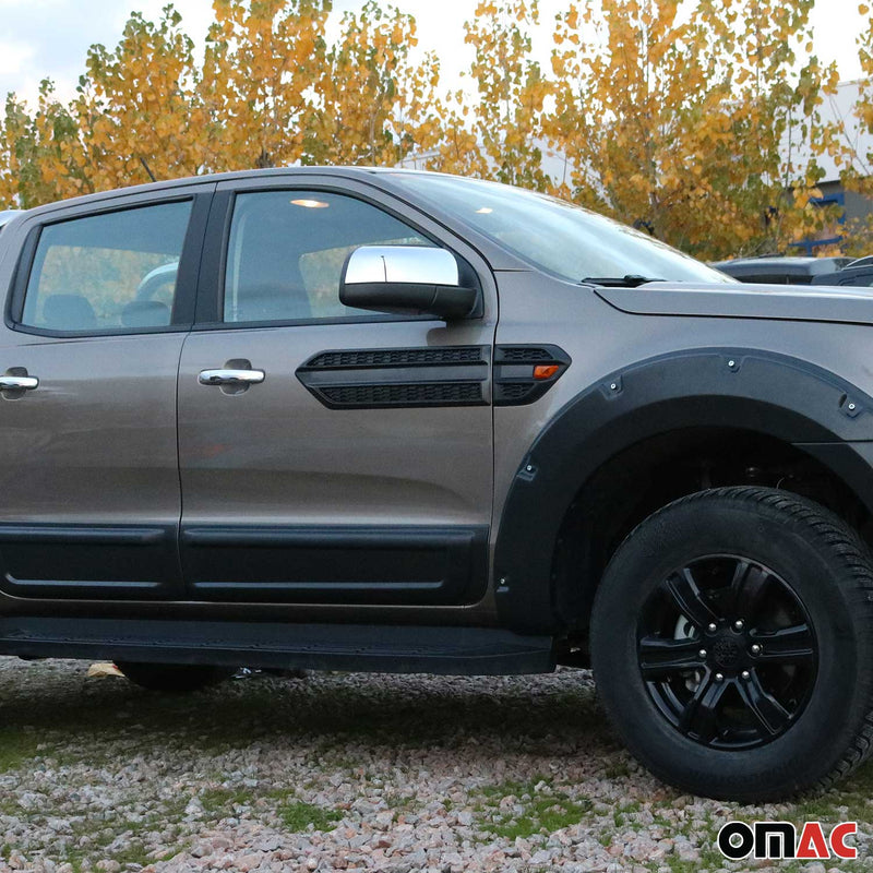 Barres de protection latérales pour Ford Ranger T6 Wildtrak FL 2015-2022 ABS