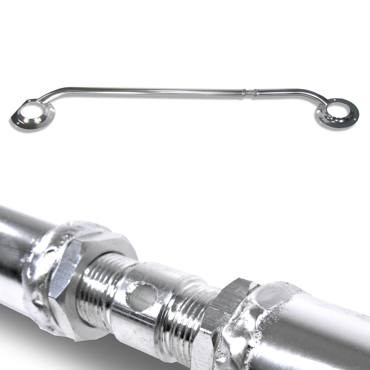 JOM Barre de Renfort Aluminium pour Audi A3 8L VW Golf 4 et Skoda Octavia 1U 2000-2004