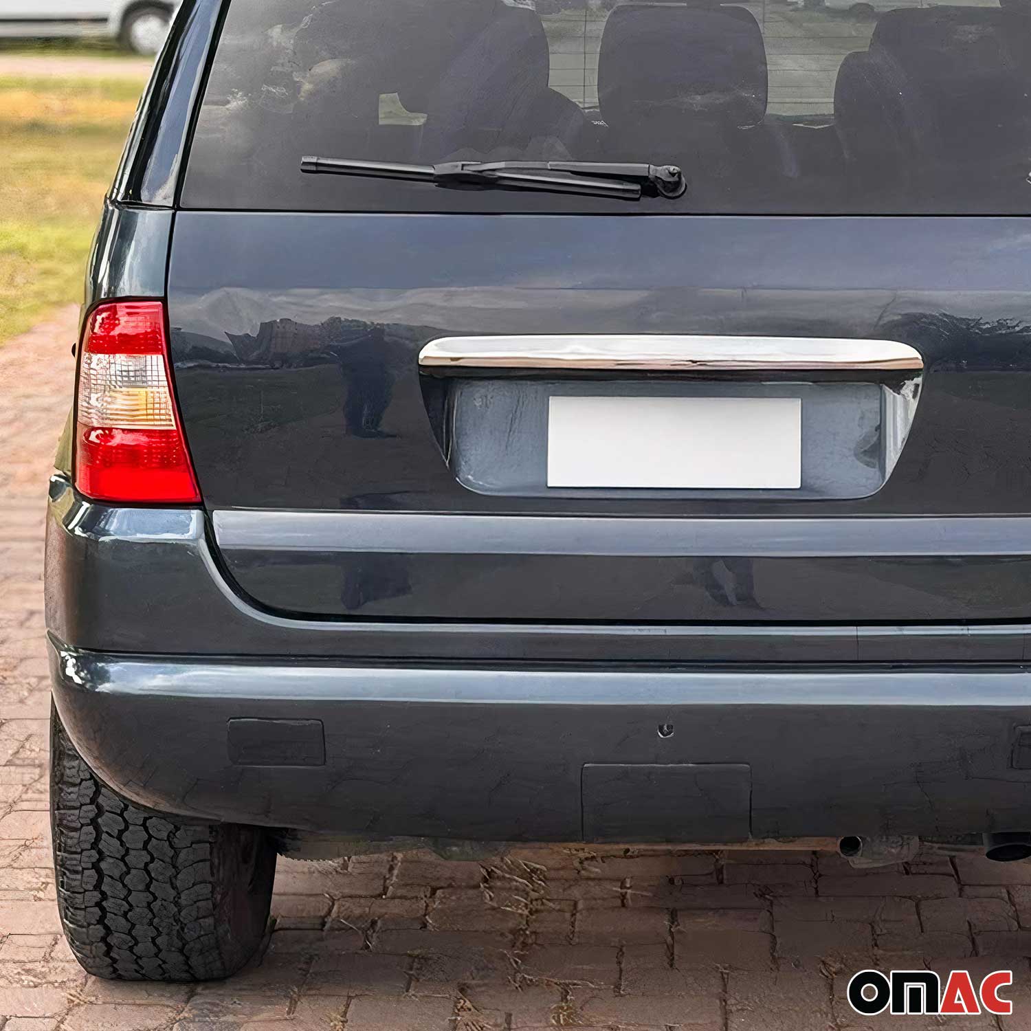 Poignée de Coffre Arrière pour Mercedes Classe M W163 1997-2005 acier inox