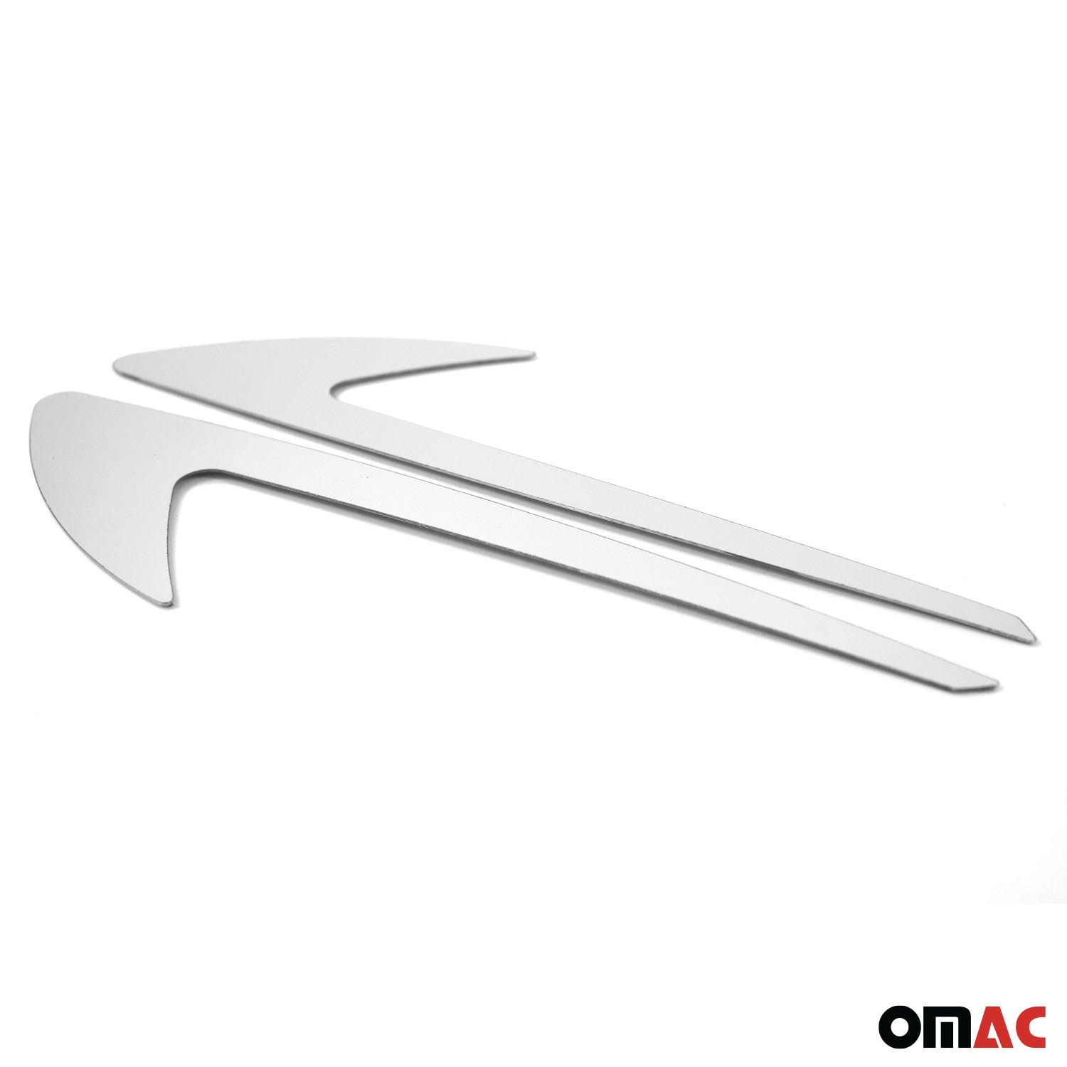 Bandes décoratives latérales chromées pour VW T6 T6.1 Transporter 2015-2024 inox