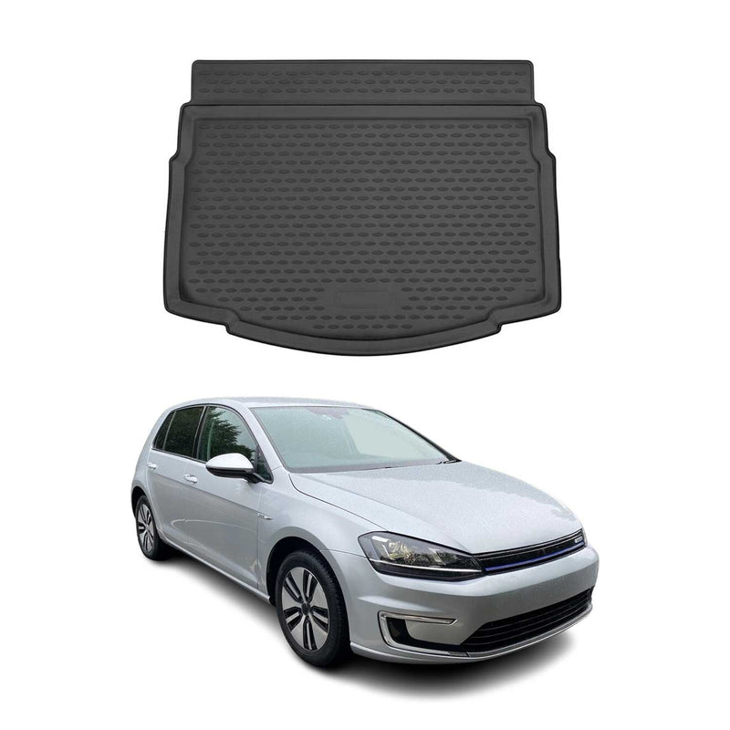 Tapis de Coffre pour VW Golf 2014-2020 TPE Noir