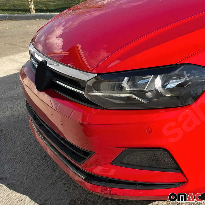 Moulure de Grille de Calandre pour VW Polo VI 2017-2021 Chromé