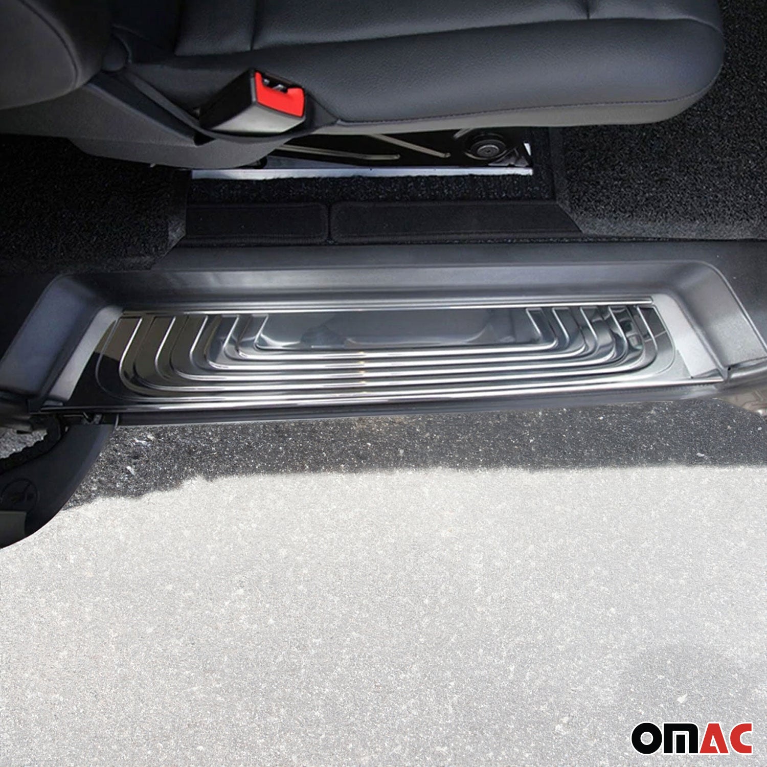 Couverture de Seuil de porte pour Mercedes Vito W447 2014-2026 inox chromé 4Pcs
