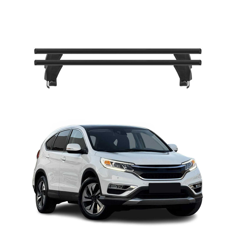 Menabo Barres de toit Transversales pour Honda CR-V IV 2012-2016 Gris ABE 2x