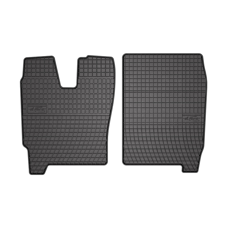 Tapis de Sol pour Iveco Eurocargo 160 2002-2008 Noir Caoutchouc