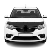 Protège Capot pour Renault Symbol 2013-2021 Masque de voiture vinyle Noir