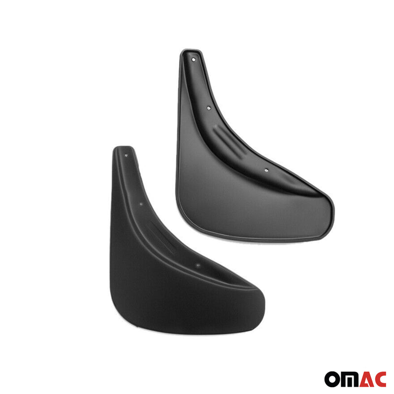 Bavettes Garde Boue pour Jeep Compass MK49 2011-2016 Avant et Arrière Noir 4Pcs