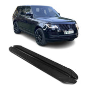 Marchepieds Latéraux pour Range Rover IV Vogue 2012-21 L1 SWB 2x Aluminium Noir