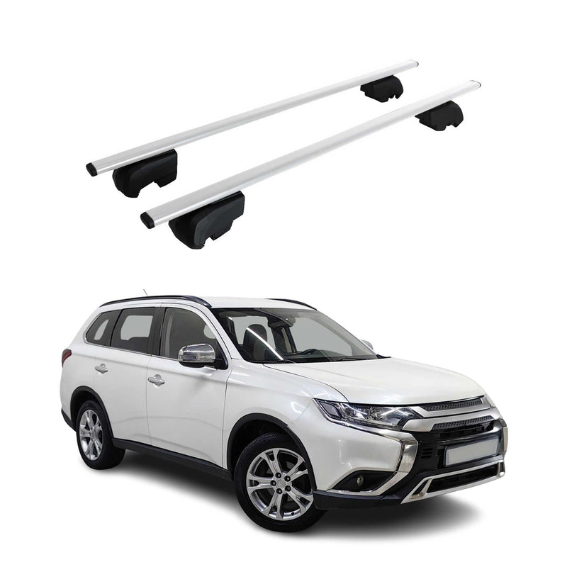 Barres de toit Transversales pour Mitsubishi Outlander GF 2012-2021 ABE 2x