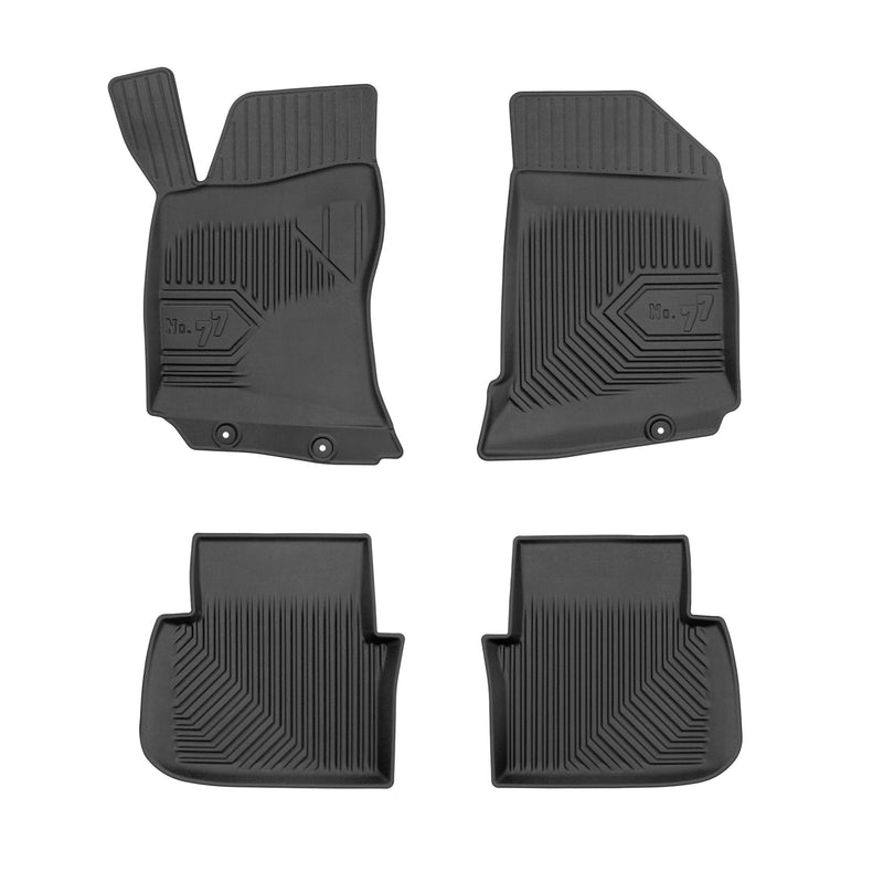 Tapis de Sol de Voiture pour Saab 9-5 I 1997-2005 Pre-FL TPE Imperméable 4Pcs